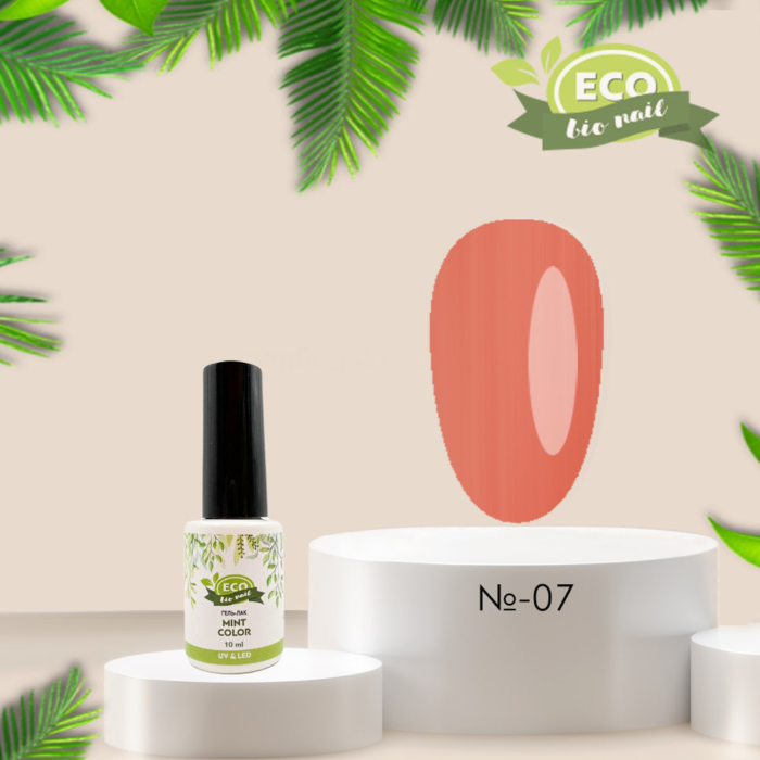 ECO Гель-лак «Mint Color» №7, 10мл