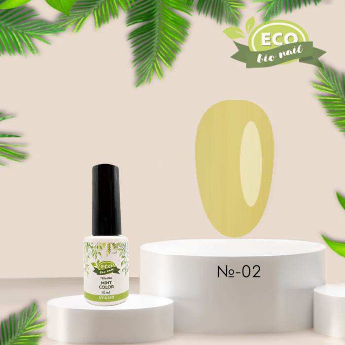 ECO Гель-лак «Mint Color» №2, 10мл